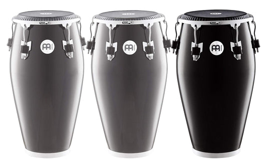 Meinl Percussion Conga with Fiberglass Shell, Fibercraft Series-NOT Made in China-Black Finish, 12 1/2" Skyndeep REMO Head and SSR Rim, 2-Year Warranty, 0 (FCR1212BK)