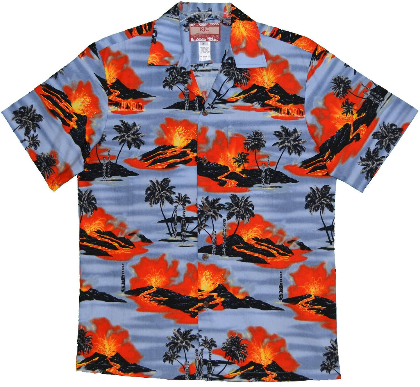 RJC Mens Kilauea Big Island Volcano Shirt