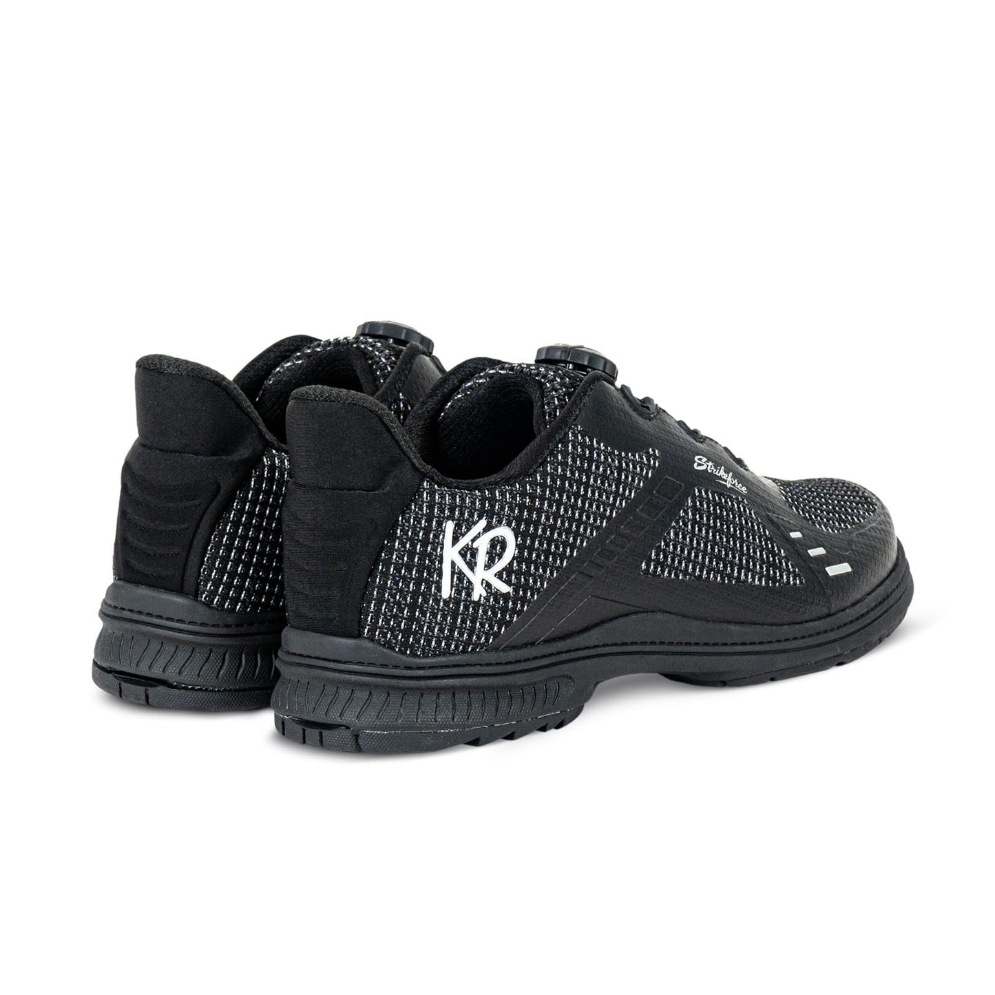 KR Strikeforce Jet FT Right Hand Men's Performance Bowling Shoe with Interchangeable Slide pad and Heel on The Slide Foot only