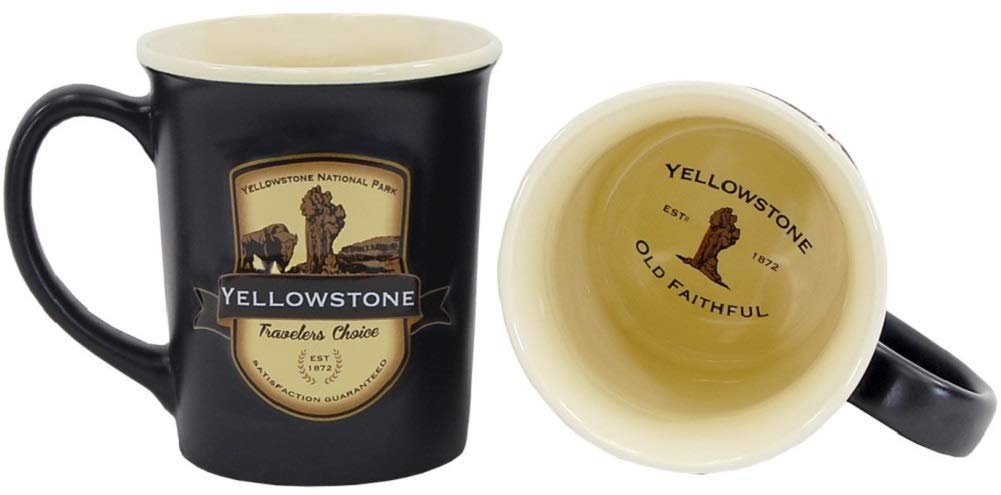 Americaware - Yellowstone Souvenir Ceramic Coffee Mug / Cup - 18oz