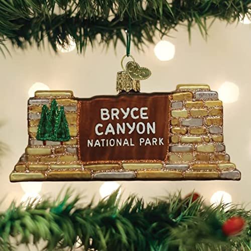 Old World Christmas State Parks Glass Blown Ornaments for Christmas Tree