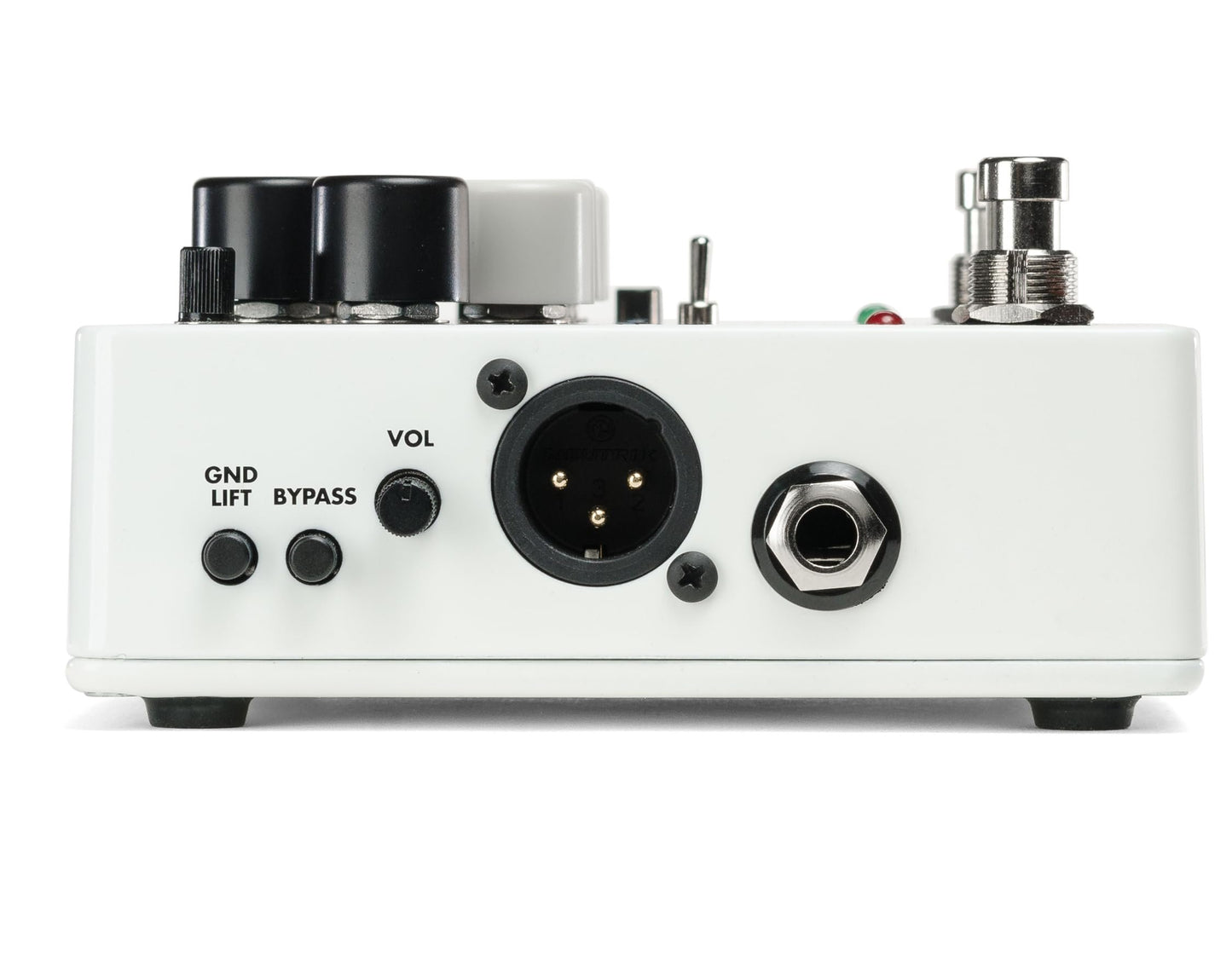 Electro-Harmonix Battalion Black 4-band EQ, MOSFET Distortion, Compressor, Noise Gate Bass Preamp & DI Pedal