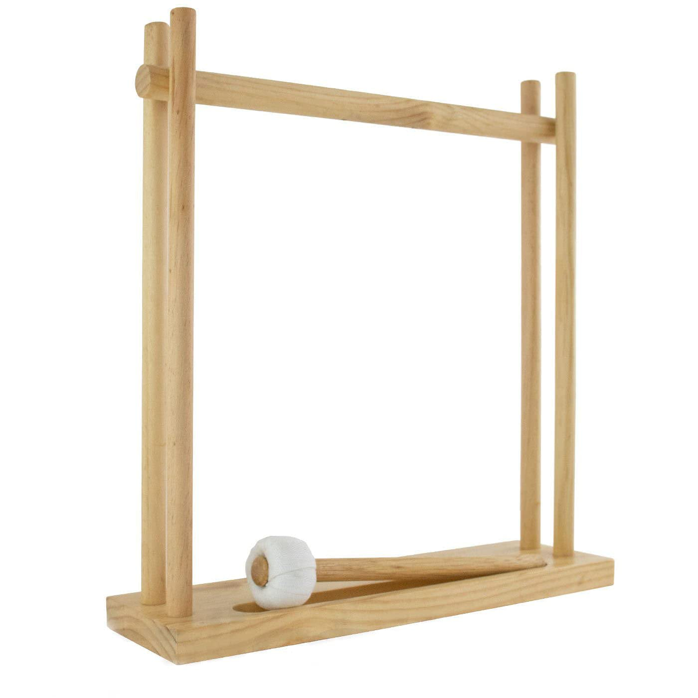 My Little Pagoda Stand for 8" to 10" Gongs - Includes Stand & Mallet/Perfect for Limited Space