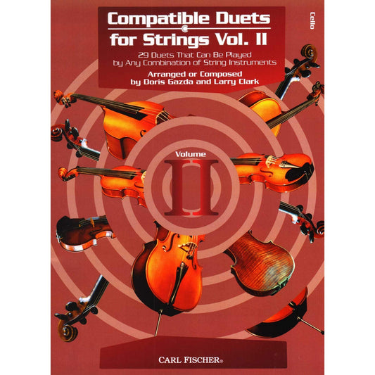 Carl Fischer Compatible Duets for Strings Vol. II -Cello