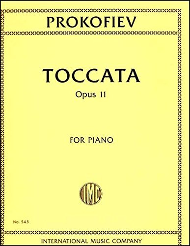 Prokofiev: Toccata, Op. 11 - Piano Solo