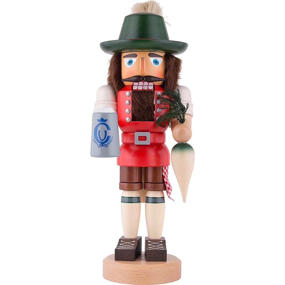 German Christmas Nutcracker Bavarian - 37,0 cm / 15 inches - Christian Ulbricht