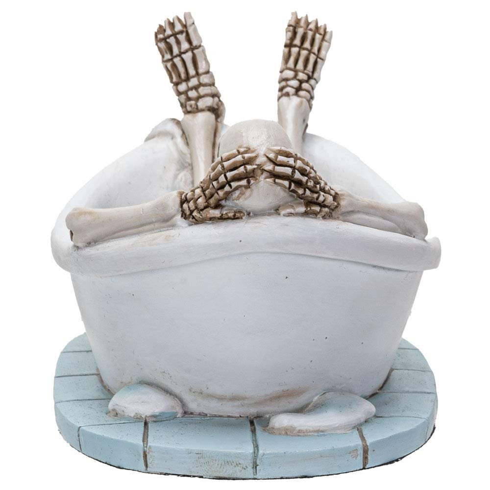 Pacific Giftware Life After Death Skull in The Bath Tub After Life Collection Home Decor Resin Figurine