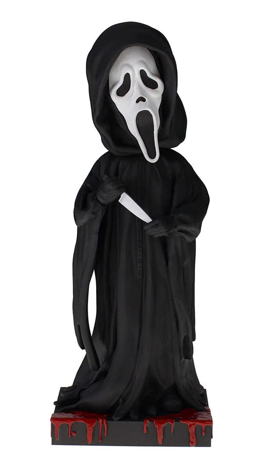 Royal Bobbles Ghost Face Collectible Bobblehead Statue