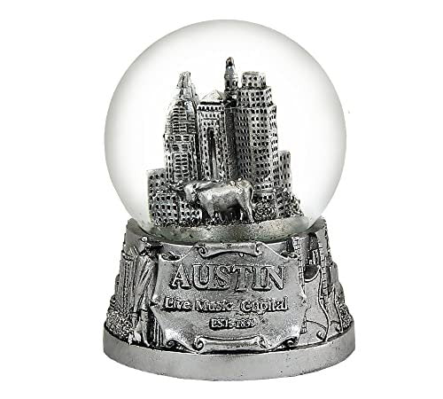 Americaware PSGAUS65 65 mm Austin Snow Globe