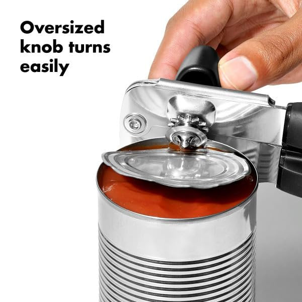 OXO Good Grips Soft-Handled Can Opener,Black,None