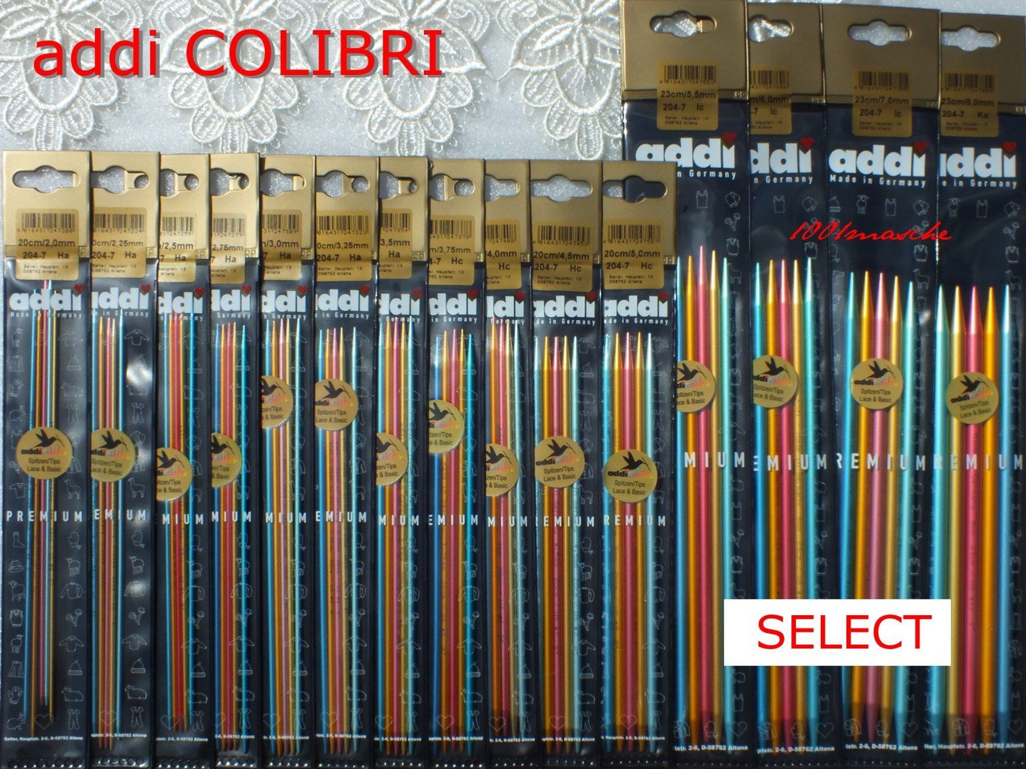 addi addiColibri Aluminium Knitting Needles