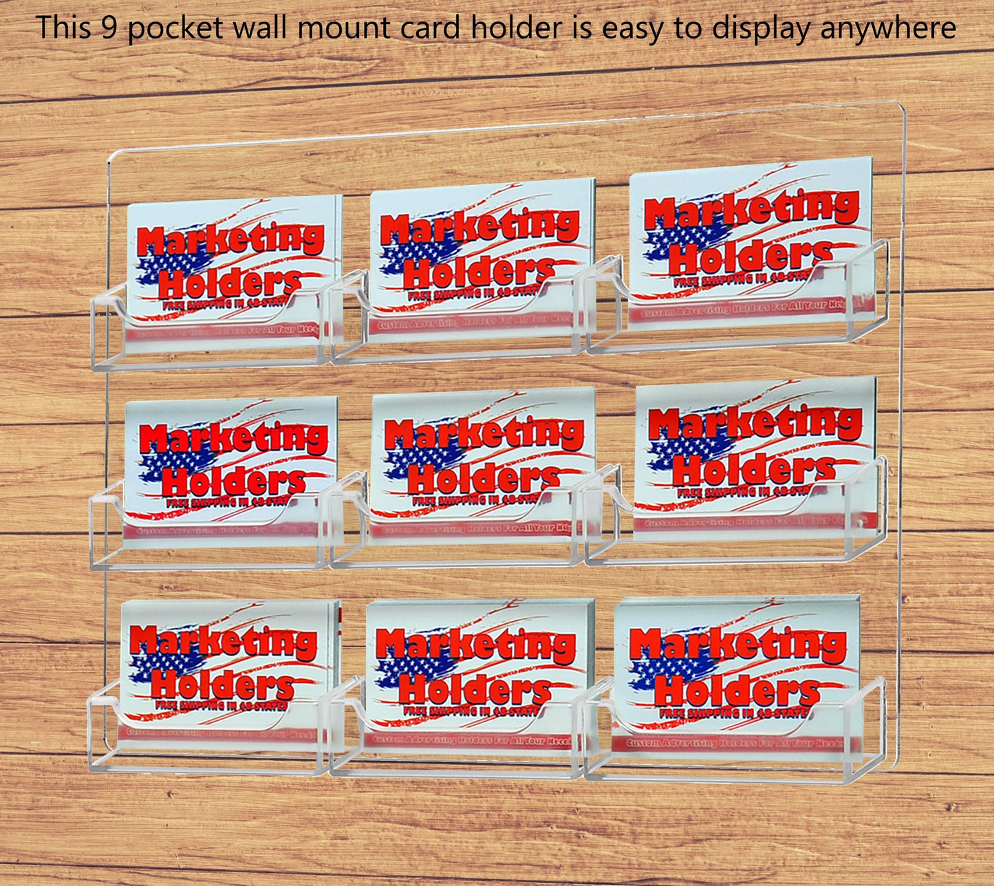 Marketing Holders Business Card Holder Multi Slot Space Saver Premium Gift