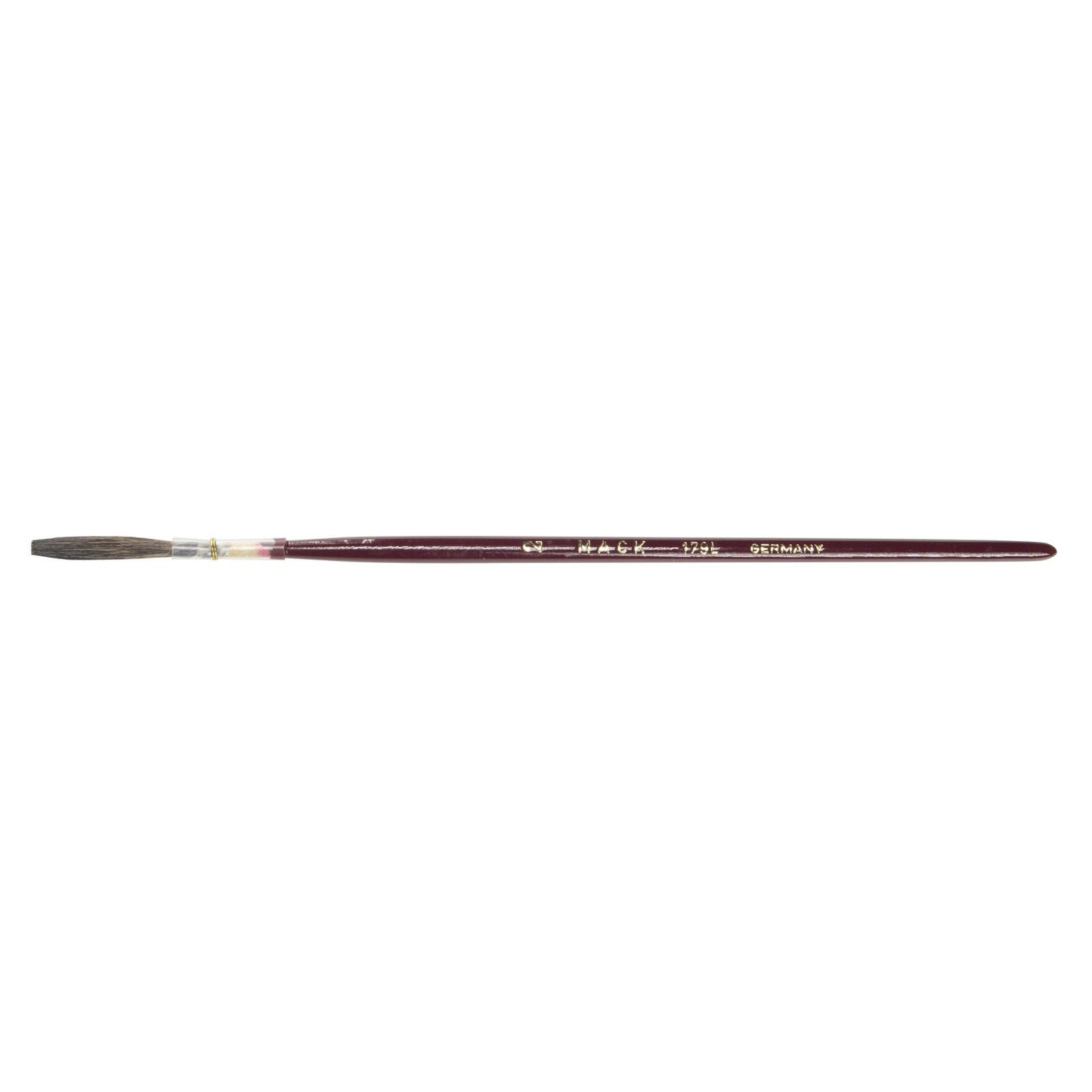 Andrew Mack Brown Kazan Squirrel Hair Lettering Quill Series 179L Size 2