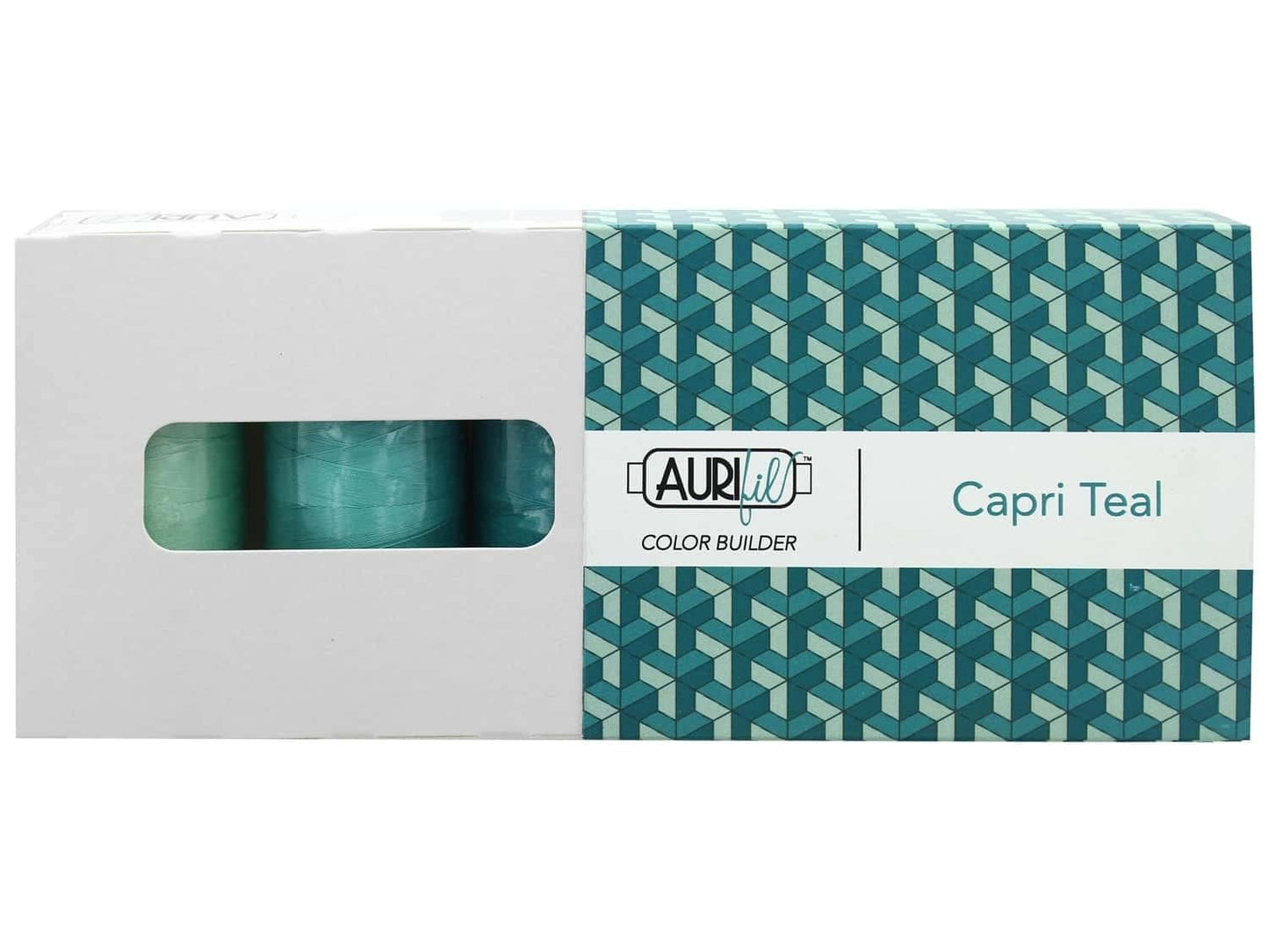 Aurifil Thread CB Capri Teal 3pc