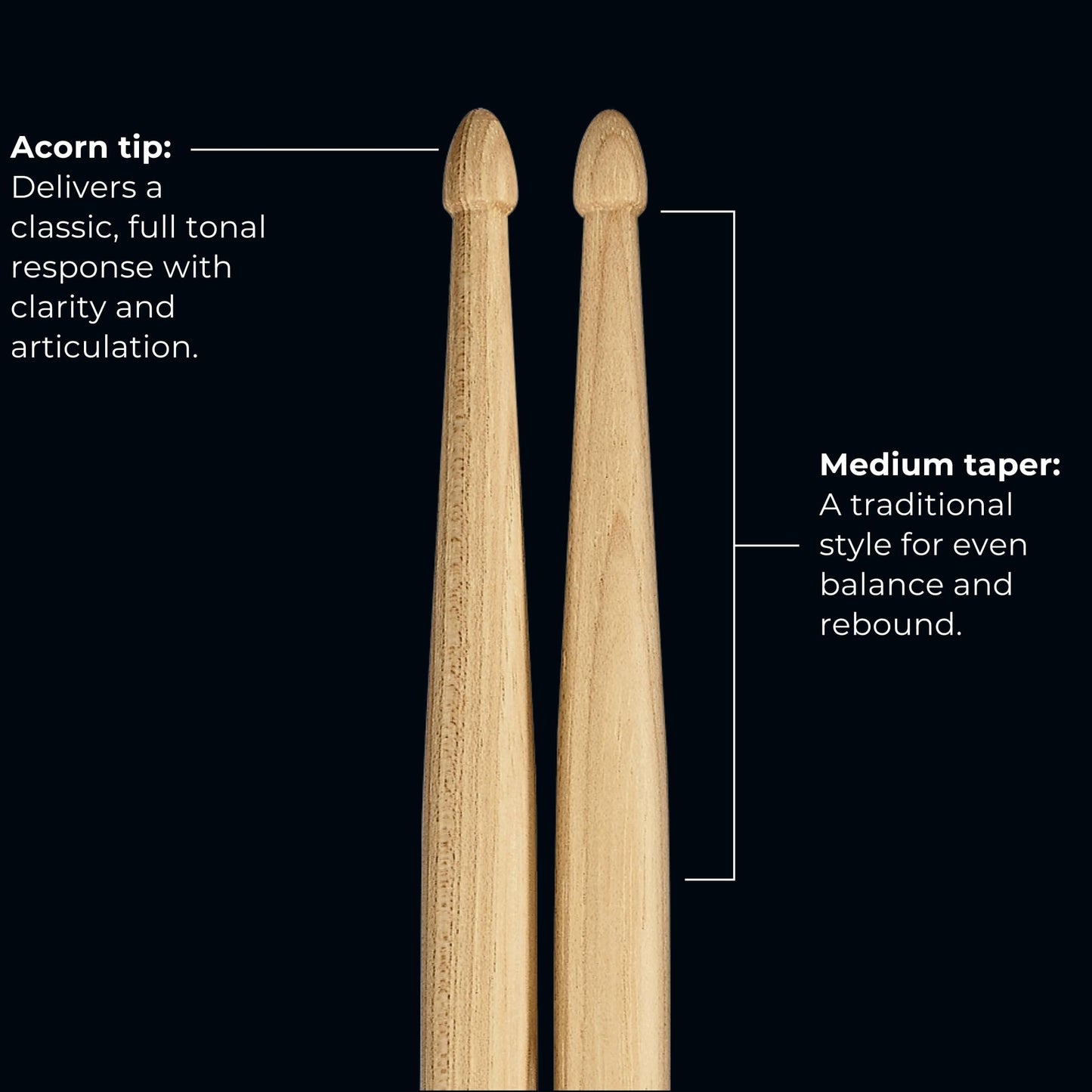 Meinl Stick and Brush Drumsticks