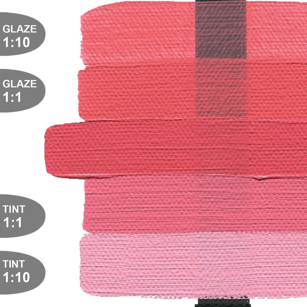 Heavy Body Acrylics by GOLDEN, Naphthol Pink, 2 fl. oz. Tube, Professional Acrylic Paint, Opaque