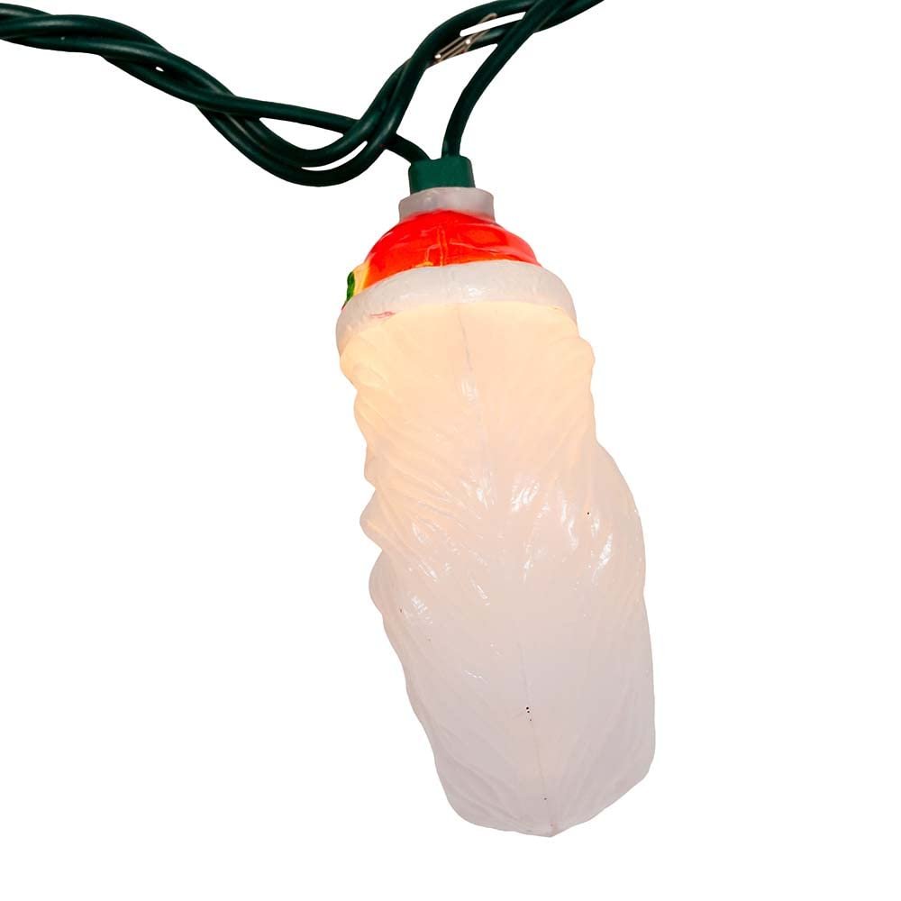 Kurt S. Adler UL 10 Santa Moon Face Light Set, 144-Inches, Multi-Colored