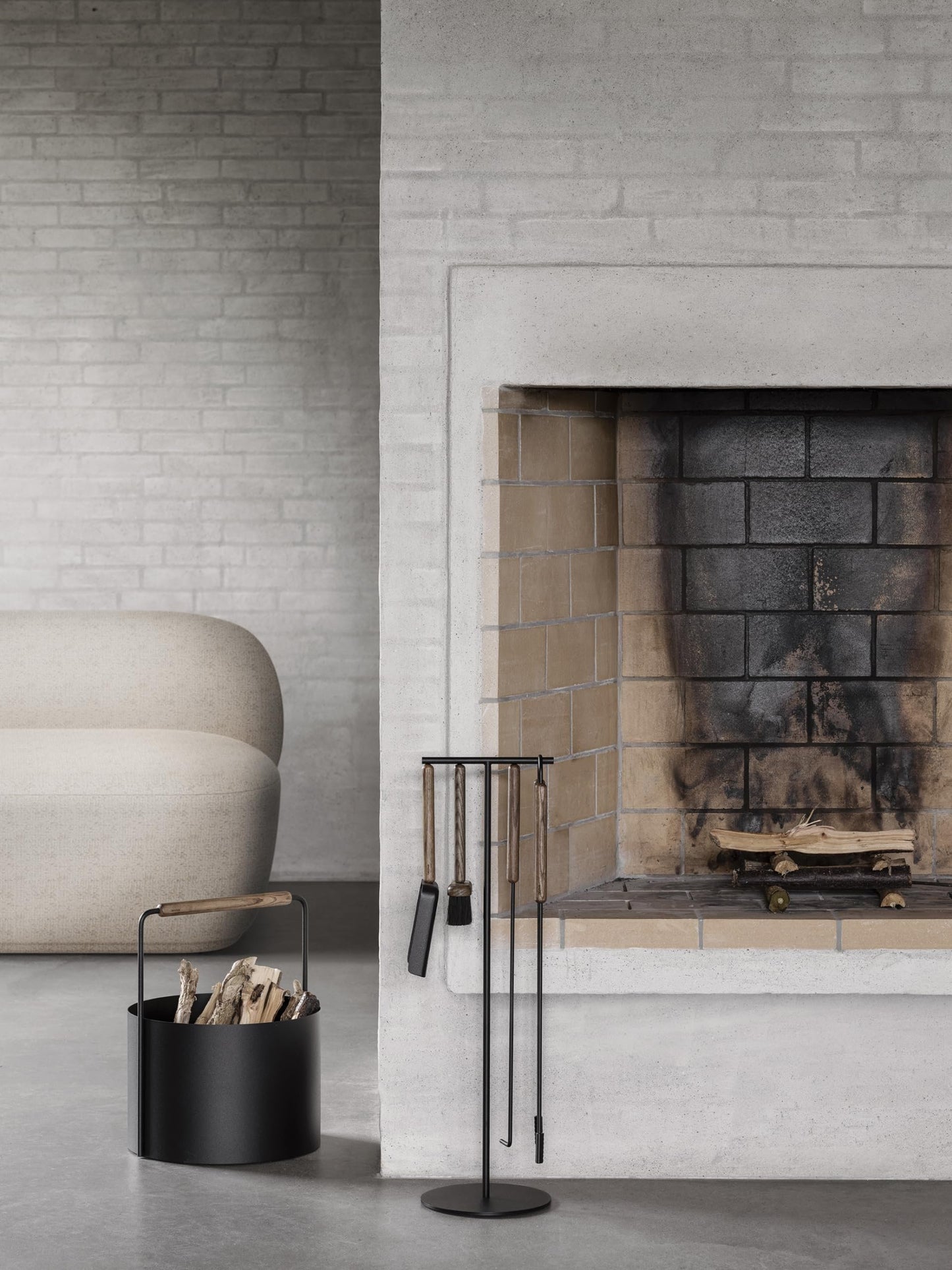Blomus Ashi Fireplace Tool Set 5 Pieces