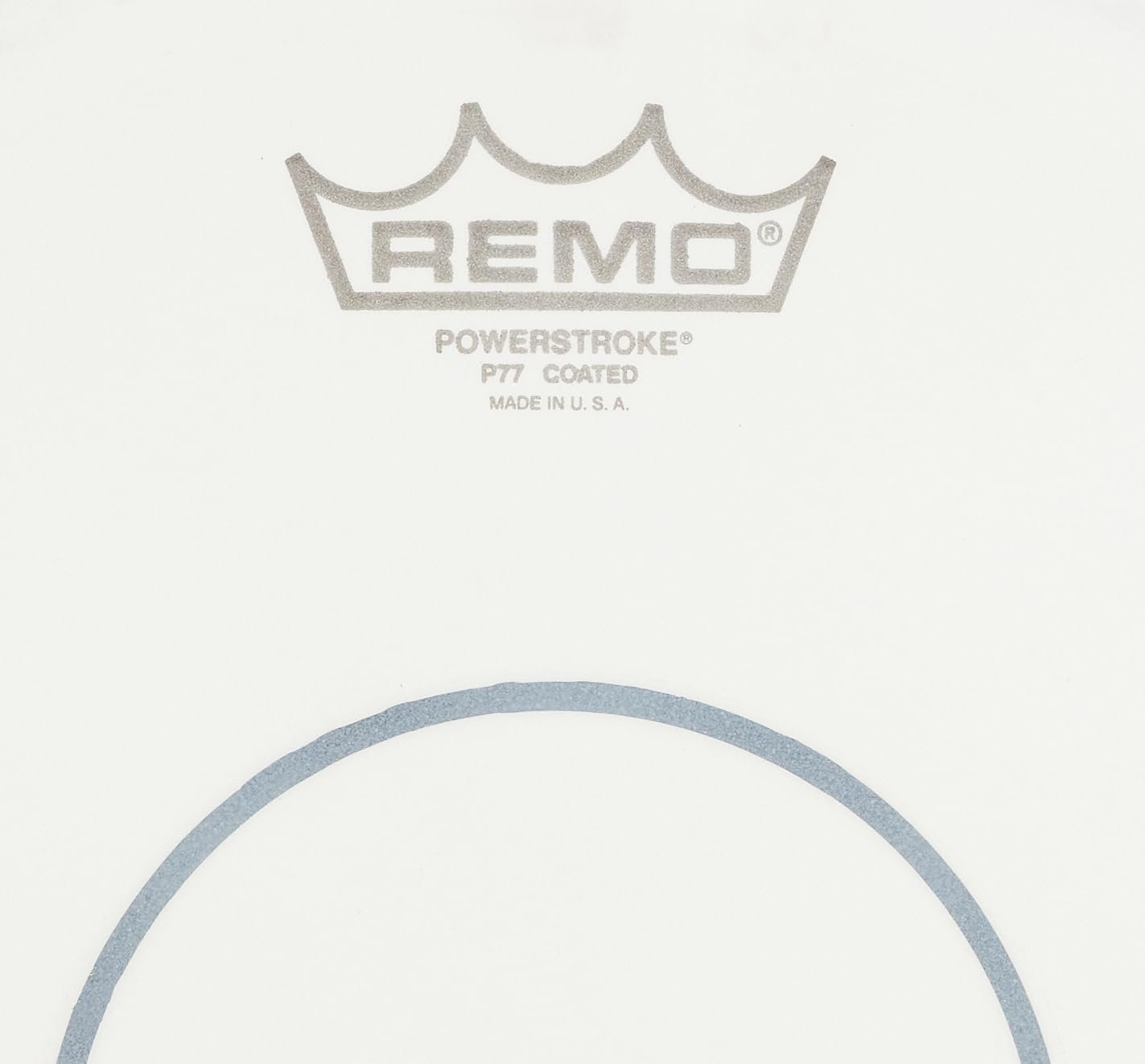Remo Powerstroke 77 Coated Snare Drumhead-Top Clear Dot, 12" (P70112-C2-U)