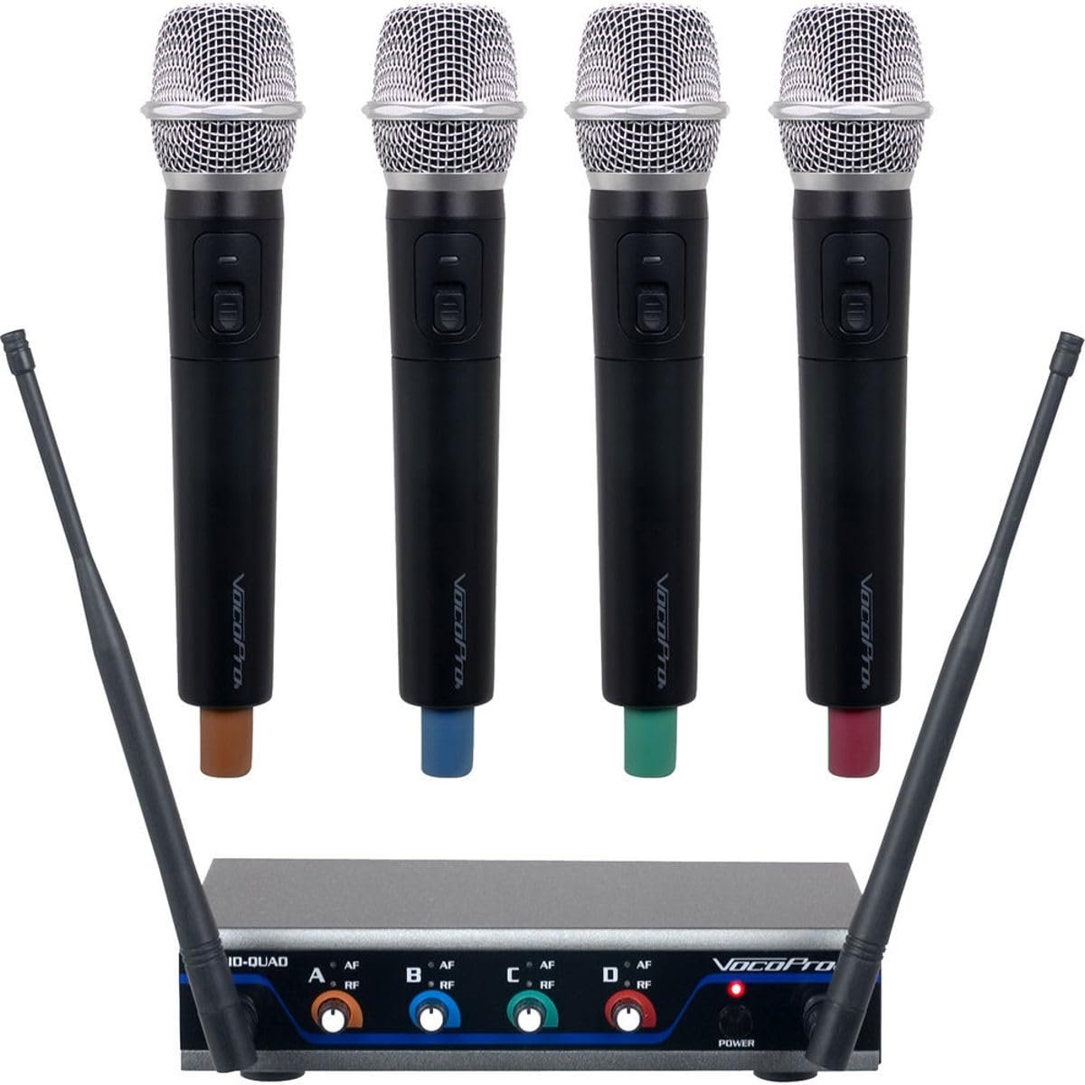 VocoPro, 4 A-B Box, USB, Black, Digital-Quad-H3 (DIGITALQUADH3)