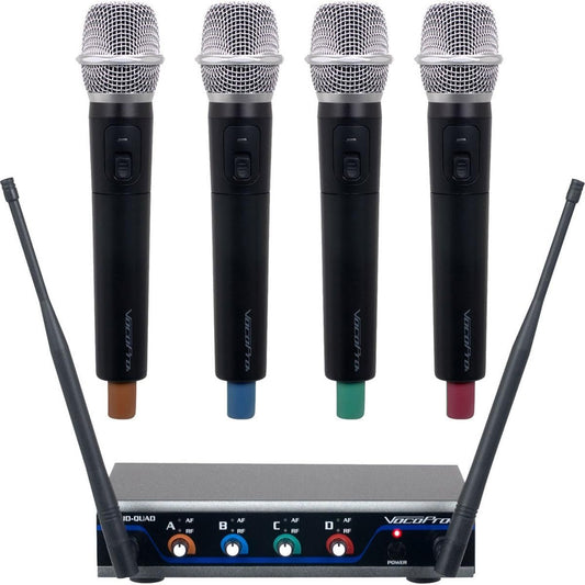 VocoPro, 4 A-B Box, USB, Black, Digital-Quad-H3 (DIGITALQUADH3)