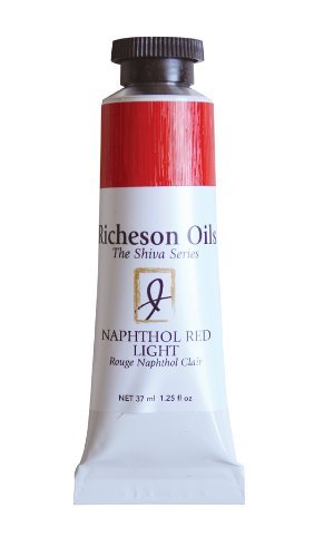 Jack Richeson Artist Oil Colors, 37ml, Napthol Red Light