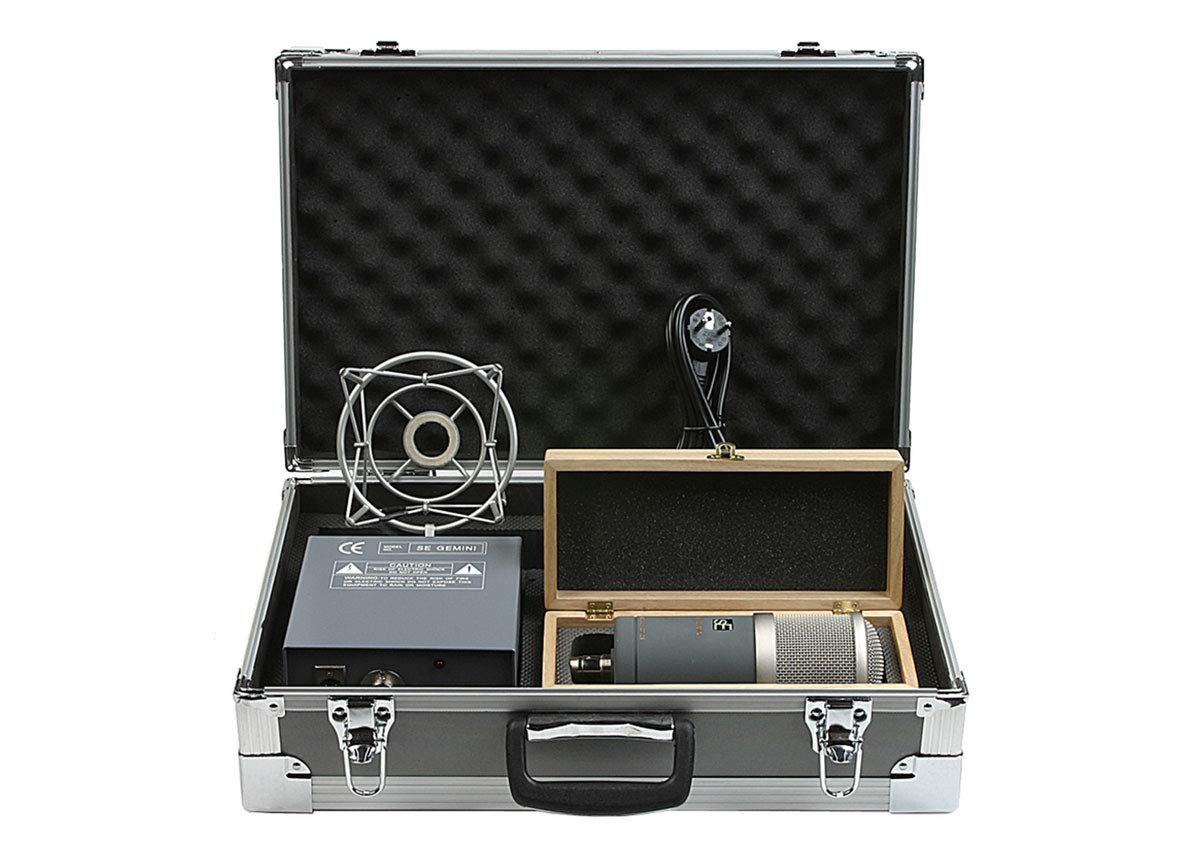 SE ELECTRONICS - Gemini II Dual Tube Cardioid Condenser Mic with Shockmount and Case