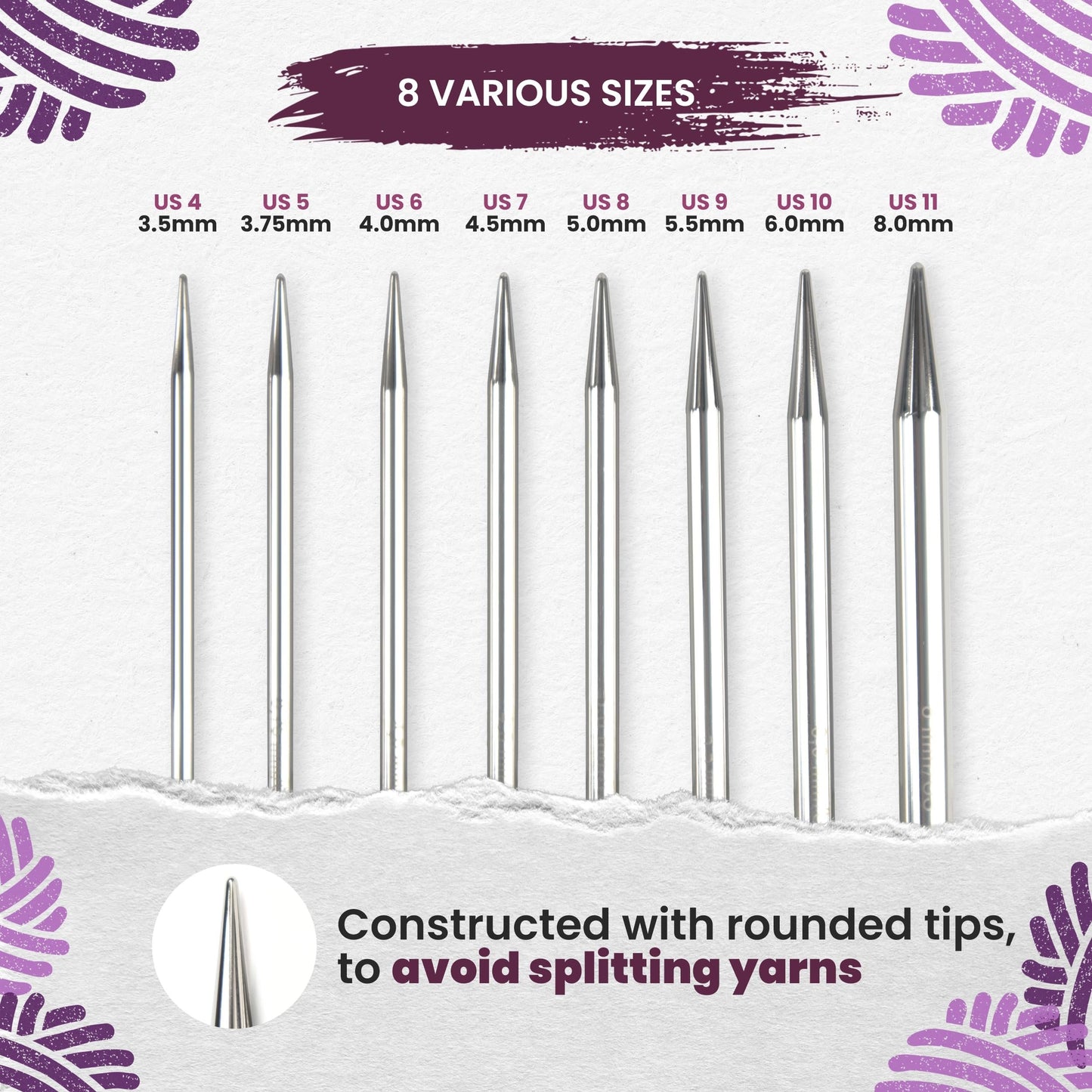 skacel by addi addiClick Interchangeable Knitting Needle Set