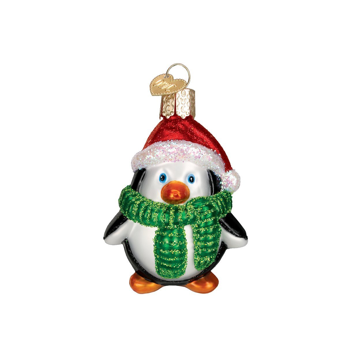 Old World Christmas Glass Blown Penguin Ornaments