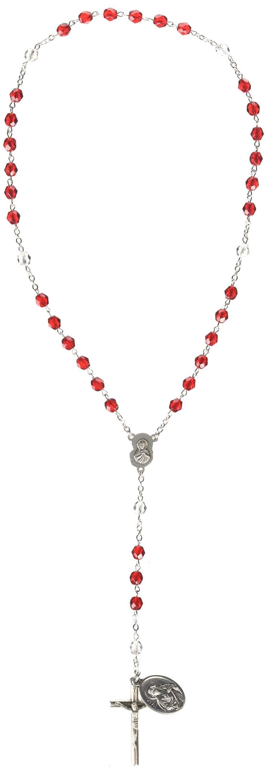 WJ Hirten 65 Sacred Heart of Jesus Deluxe Chaplet with Beads