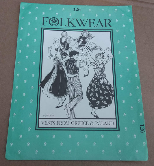 Vests from Greece and Poland Pattern
