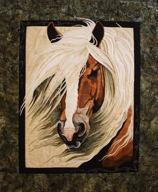 Mistral Horse Toni Whitney Designs Applique Quilt Pattern