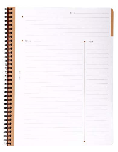 Rhodia Wirebound Meeting Book, Pre-Printed