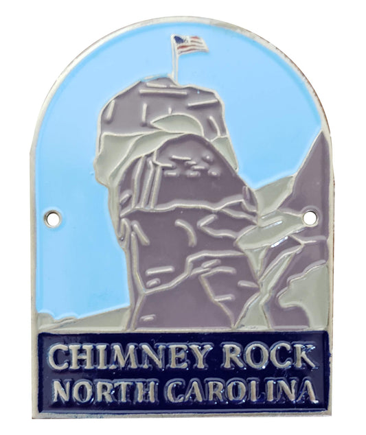 Chimney Rock North Carolina Hiking Stick Medallion