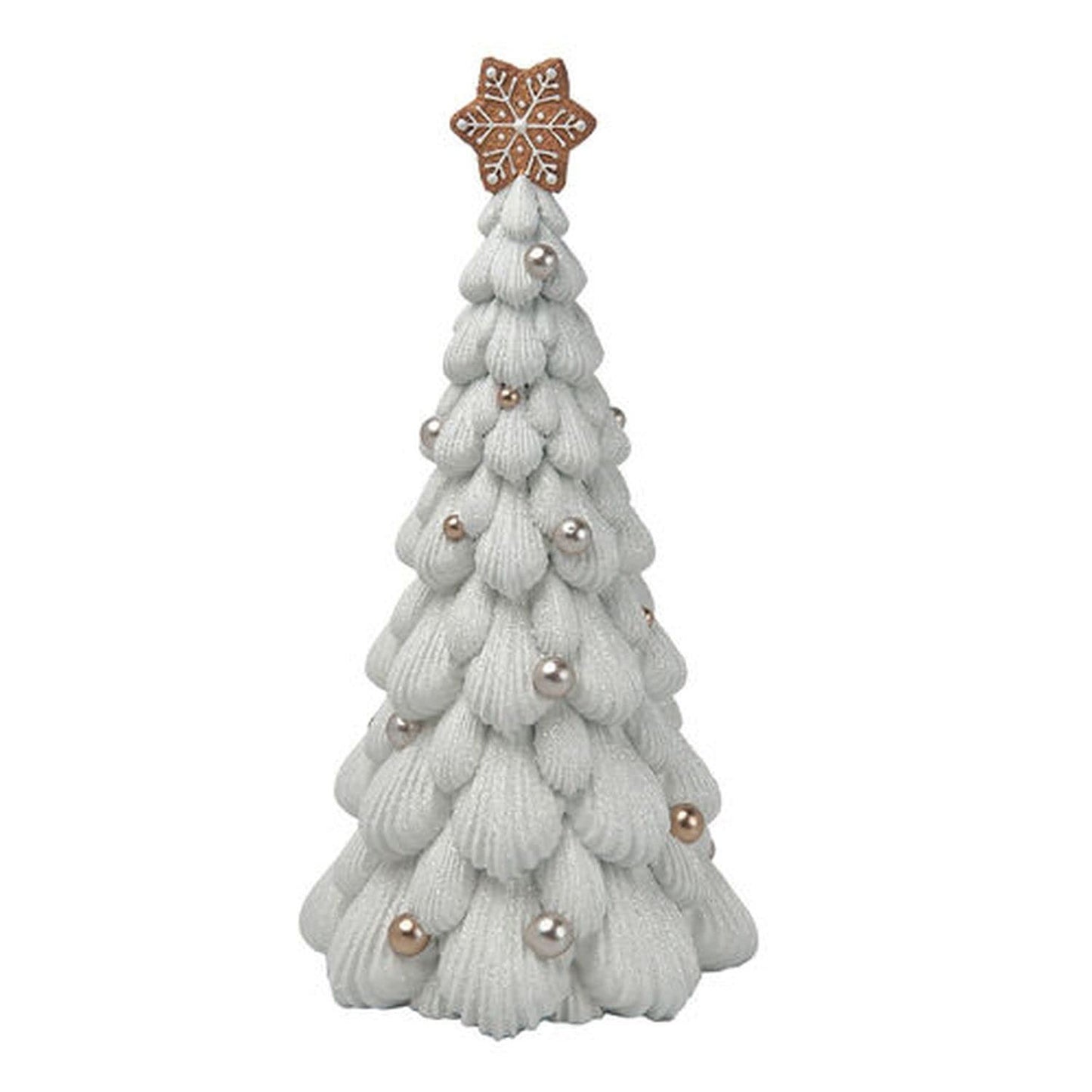 December Diamonds Gingerbread Village Gingerbread Cream Tree Figurine