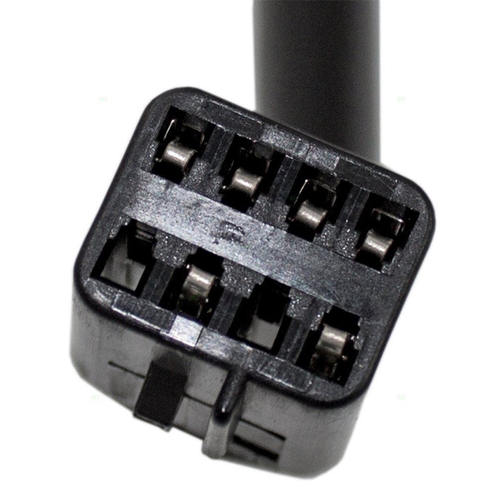 Brock Aftermarket Replacement Passenger Right Power Mirror Textured Black With Heat-Dual Glass Without Signal Compatible With 2008-2022 Chevy Express