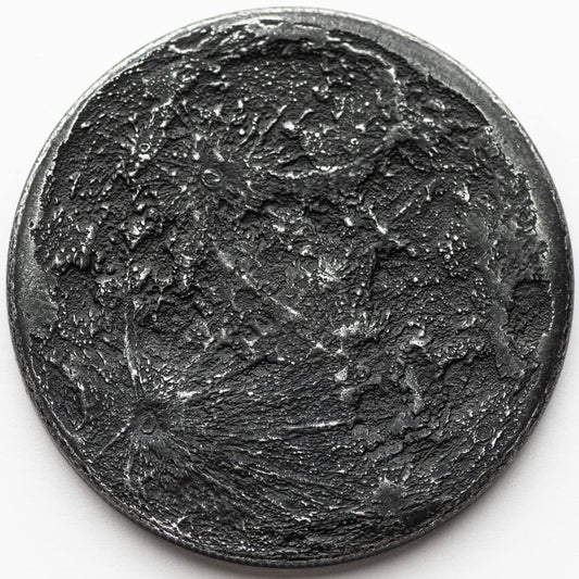 Iron Super New Moon Coin - Large 1.5"