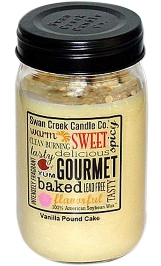 Swan Creek Candle Vanilla Pound Cake 24 Oz Candle