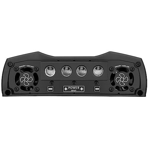 Taramps Smart 8 Monoblock Amplifier 8000 Watts Rms Multi-Impedance Technology 1~2 Ohms 12.6VDC Output Power, Subwoofer Amp Car Audio Class D, Smart 8k