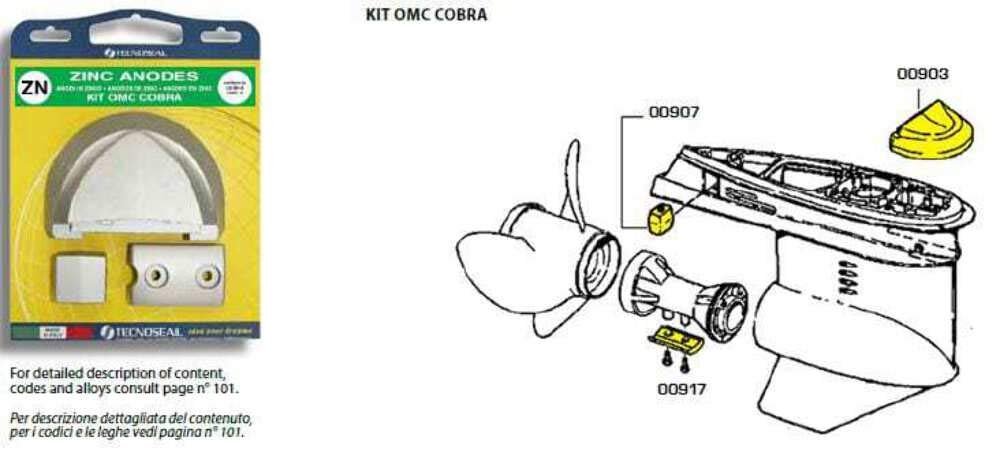 Replaces 436745 Johnson Evinrude Gearcase Zinc Anode (393023) BRP US Military Grade Zinc Anode