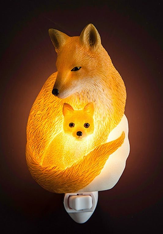 Ibis & Orchid Fox & Kit Night Light #50211