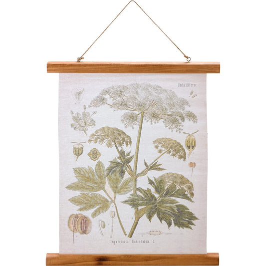 Primitives by Kathy Hanging Queen Anne Lace Home Décor Sign