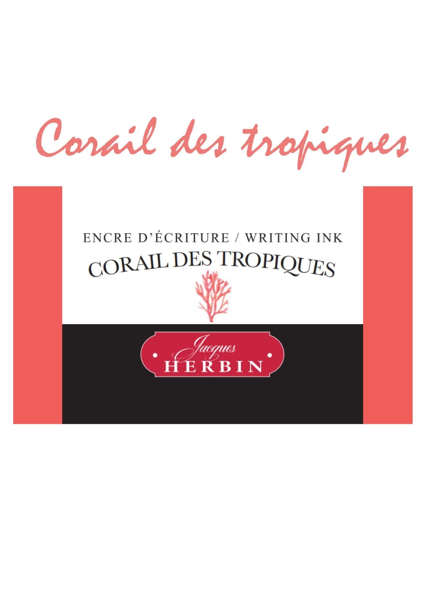 J.Herbin Fountain Pen Ink, 30 ml