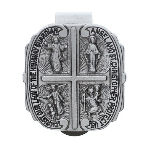 Four Way Medal Visor Clip