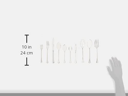 HENCKELS 65-Piece Astley Flatware Set,Silver