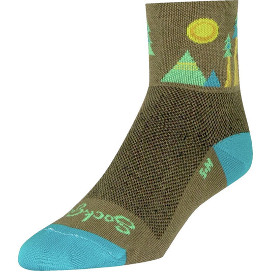 SockGuy, Adults' Classic Socks - Small/Medium, Sierra