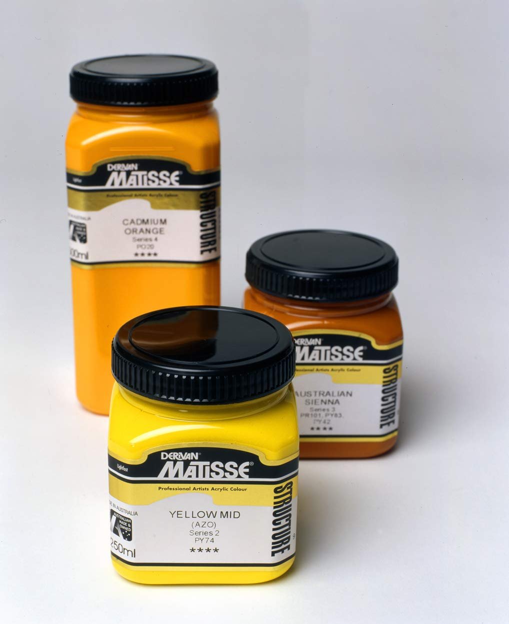 Matisse Structure Heavy Body Acrylic Paint High Viscosity Acrylics - 75 ml Tube - Australian Salmon Gum