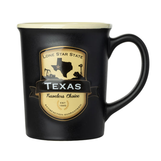 Americaware Texas 18oz. Emblem Coffee Mug