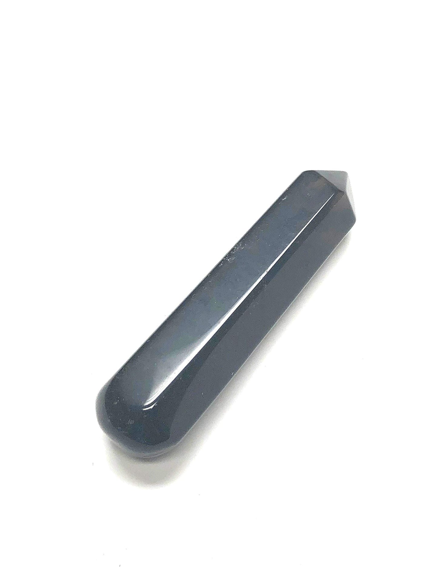 Zentron Crystal Collection: 60MM All Natural Gemstone Crystal 2"+ Wand and Velvet Pouch
