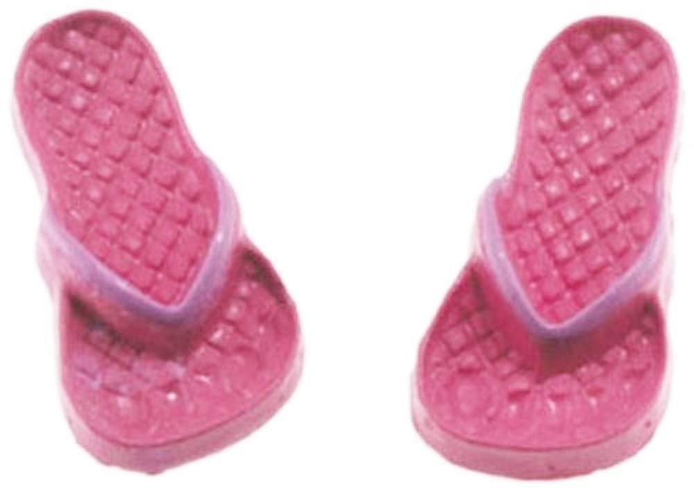 Melody Jane Dolls Houses House Miniature Summer Beach Accessory Adult Flip Flops Sandals Shoes